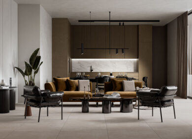 MODERN CONCRETE IVORY LAPPATO - Płytki ścienne, Płytki podłogowe