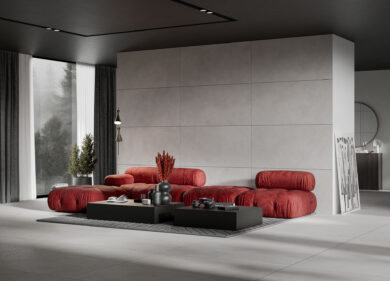 MODERN CONCRETE SILVER - Płytki ścienne, Płytki podłogowe