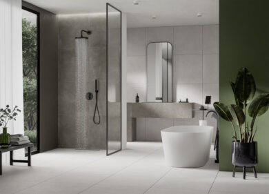 MODERN CONCRETE SILVER LAPPATO - Płytki ścienne, Płytki podłogowe