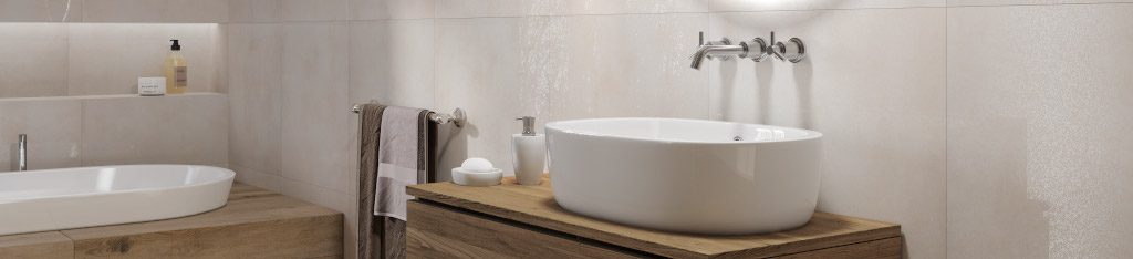 Designing a small bathroom? What tiles should you choose to visually enlarge it?