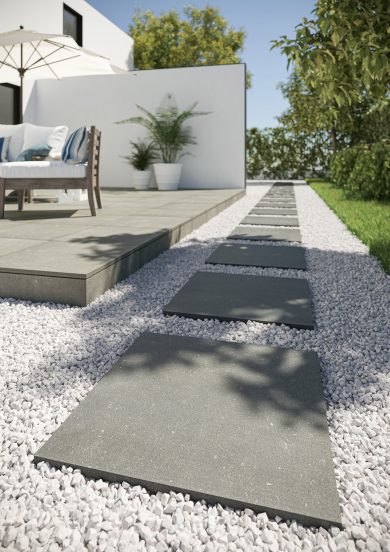 Belgica Black 2.0 - Płytki tarasowe 2cm