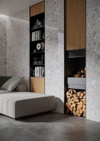MODERN CONCRETE GRAPHITE - Wall tiles, Floor tiles
