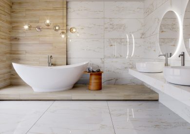 Inferno Bianco Polished - Wall tiles, Floor tiles