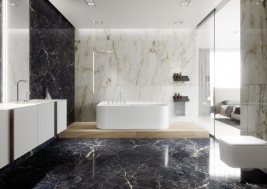 Inferno Nero Polished - Wall tiles, Floor tiles