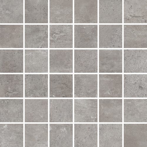 Softcement silver mosaic polished