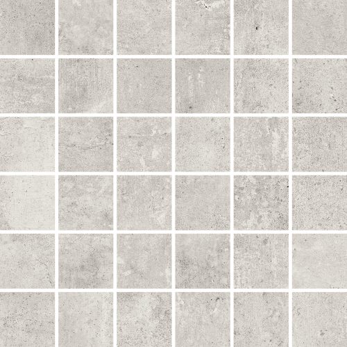 Softcement white mosaic polished