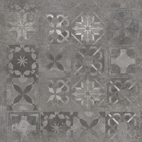 Softcement graphite patchwork